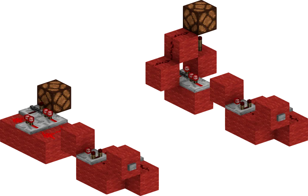 Toggle (T) Flip-flop (2 versions, pistonless)